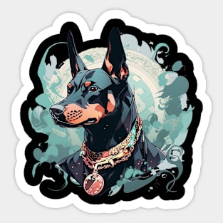 doberman Sticker